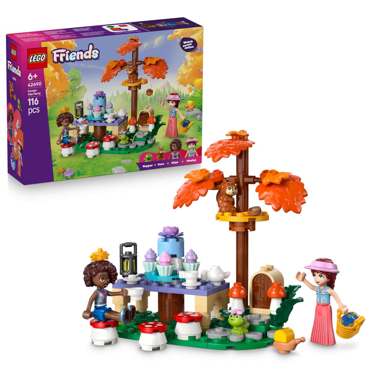 LEGO® Friends Teselskap i skogen 42690