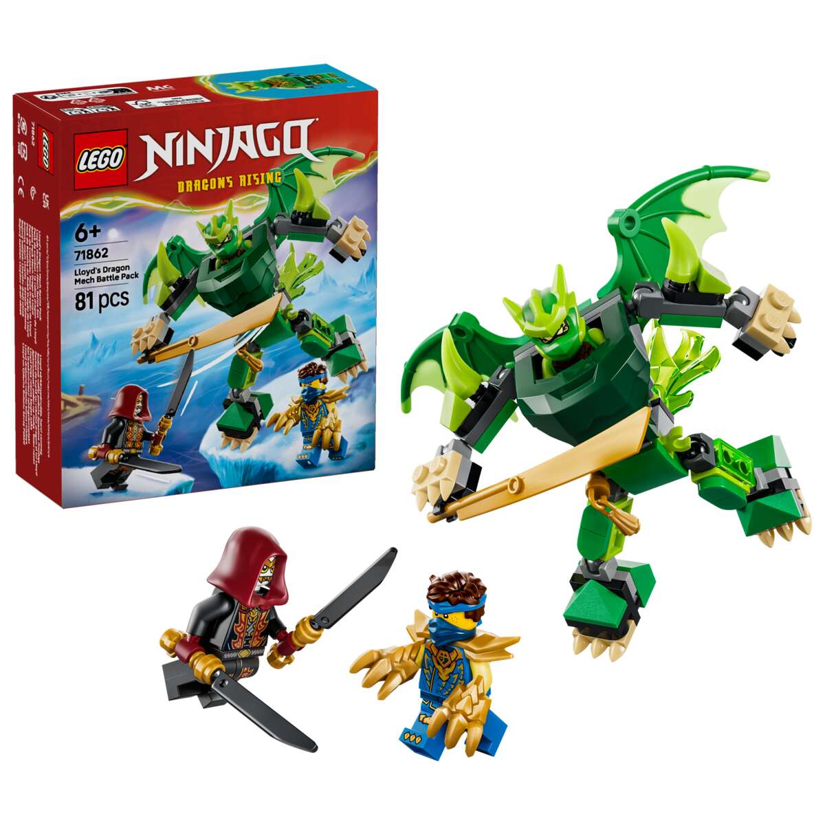 LEGO® NINJAGO® Stridspakke med Lloyds dragerobot 71862