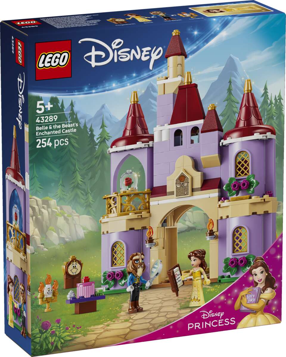 LEGO® ǀ Disney Princess Belle og Udyrets forheksede slott 43289