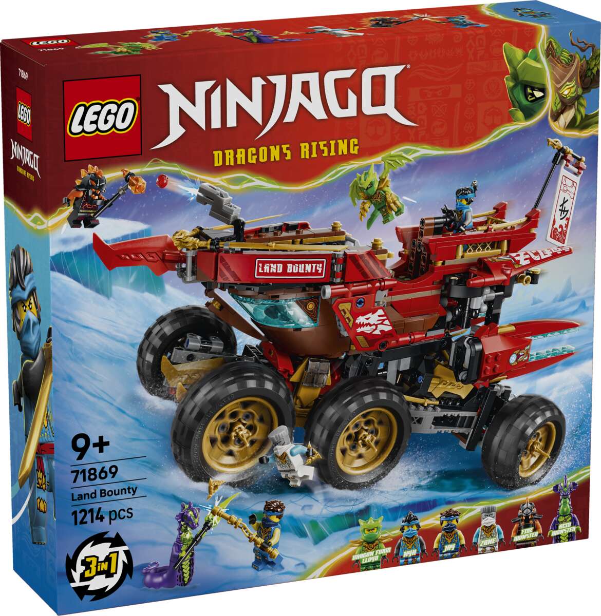 LEGO® NINJAGO® Terreng-bounty 71869