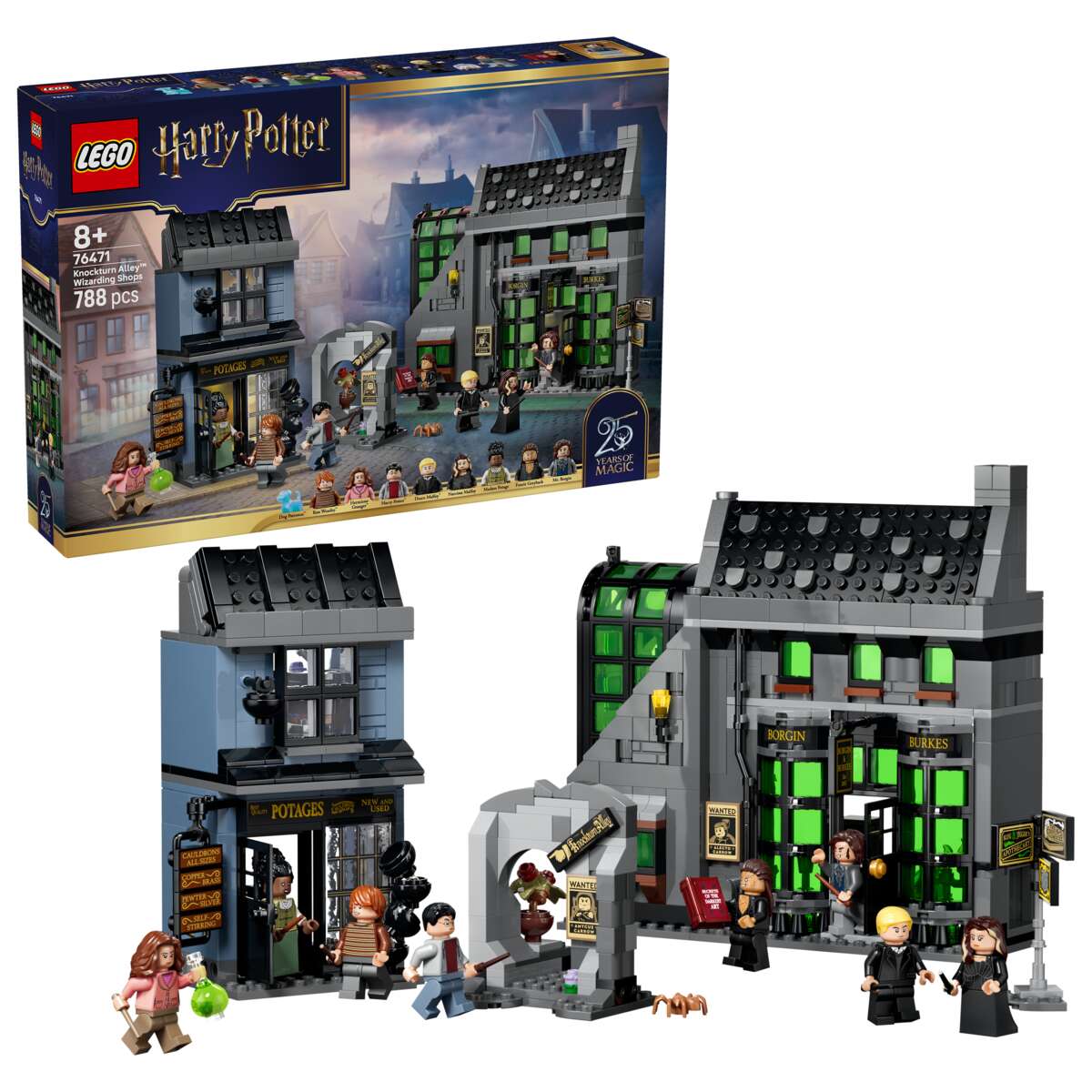 LEGO® Harry Potter™ Magibutikker i Spindelsmuget 76471