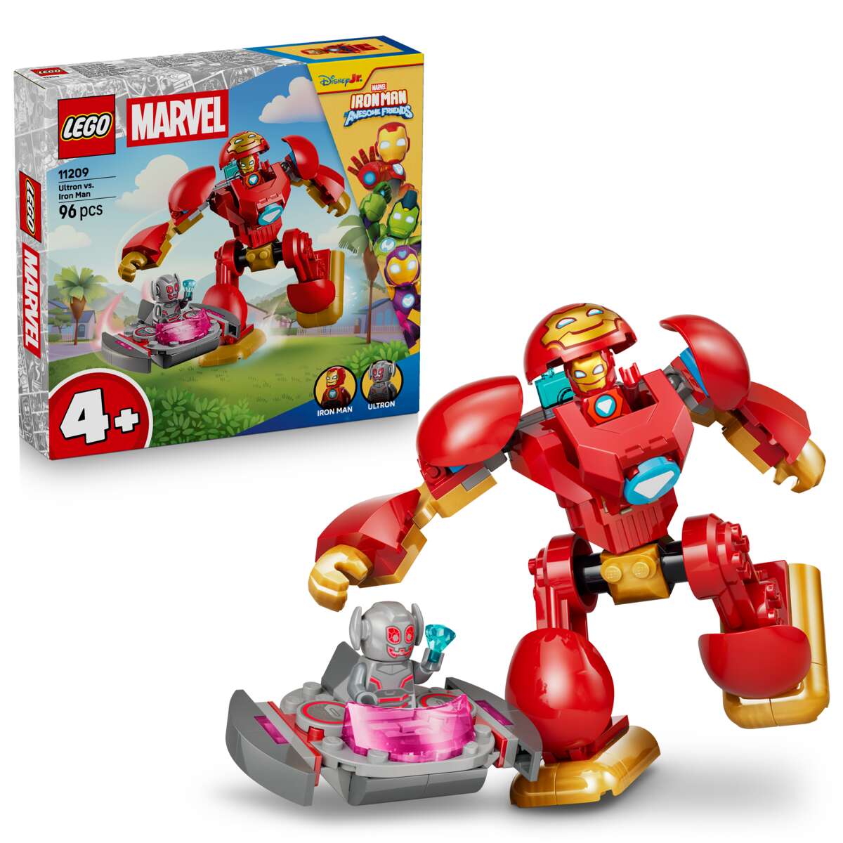 LEGO® ǀ Marvel Iron Man og hans utrolige venner Iron Man mot Ultron 11209