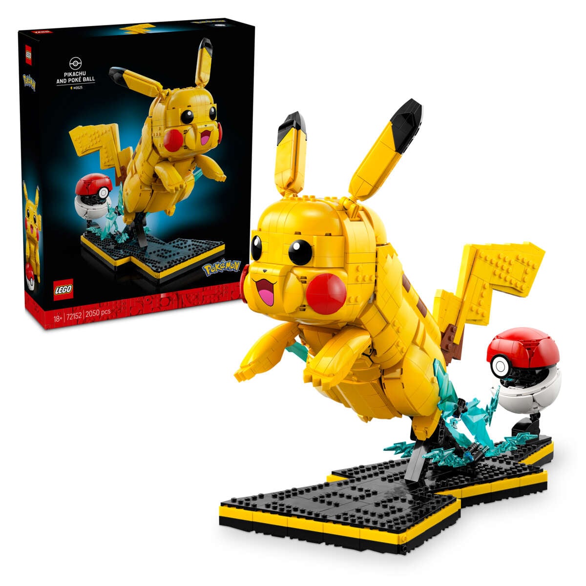 LEGO® Pokémon™ Pikachu og pokéball 72152