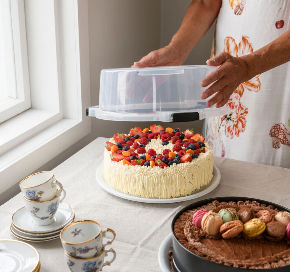 bAYk kakefat med springform og lokk