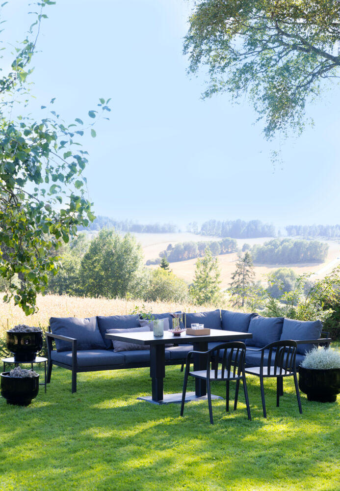 Bohem Briskeby hev/senk sofa/spisebord