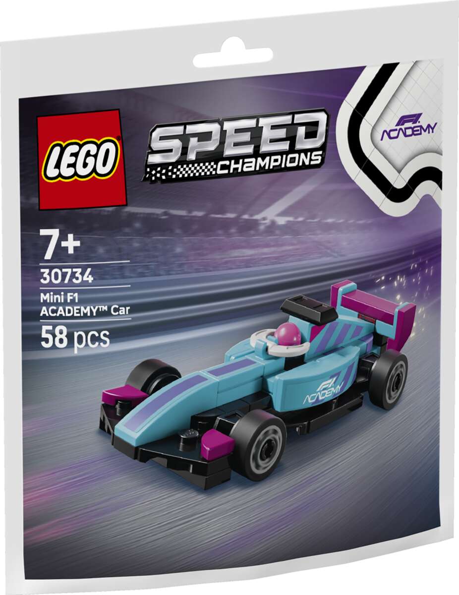 LEGO® Speed Champions F1 ACADEMY™ minibil 30734