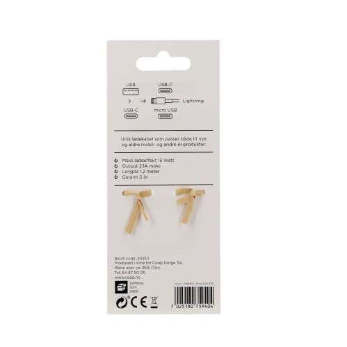 ION 5-i-1 ladekabel 1,2 m