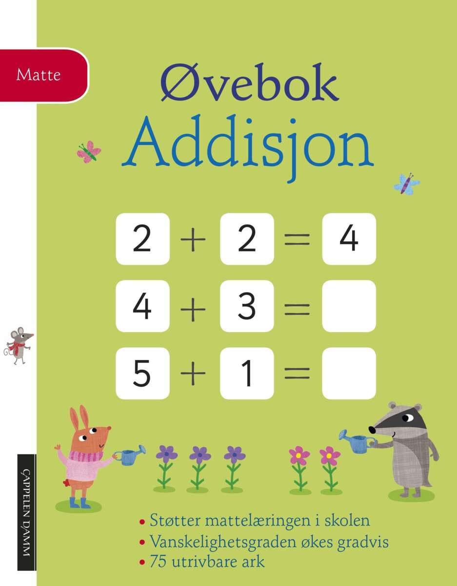 Øvebok: Addisjon