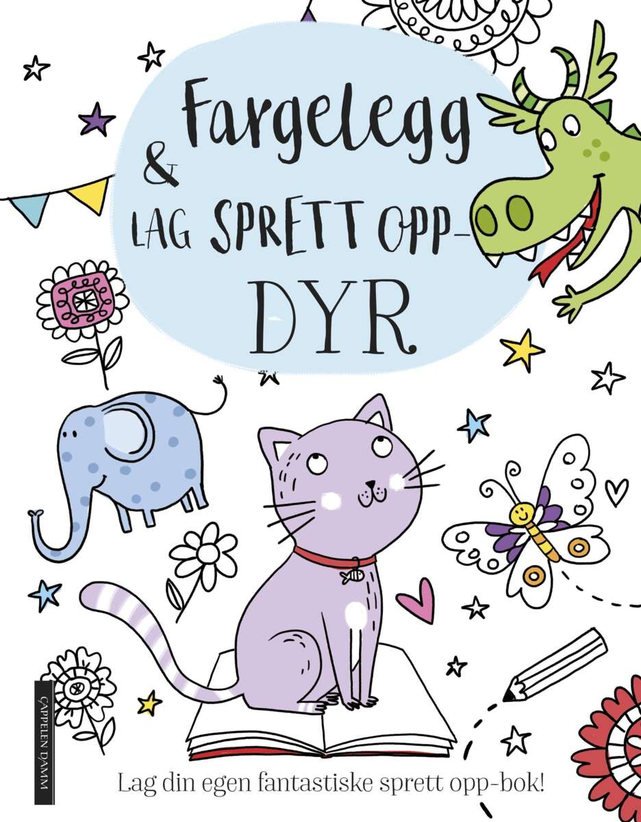 Fargelegg og lag sprett opp - dyr