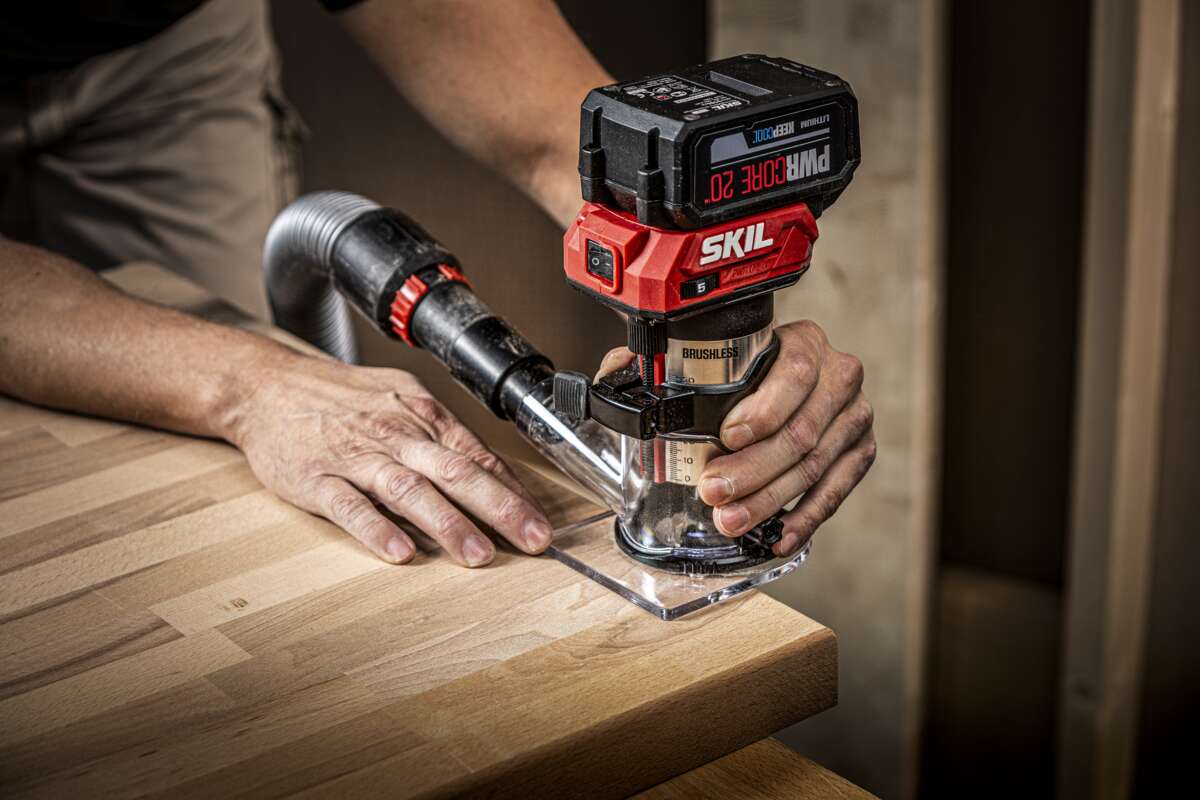 Skil 3170CA kantfreser u/batteri