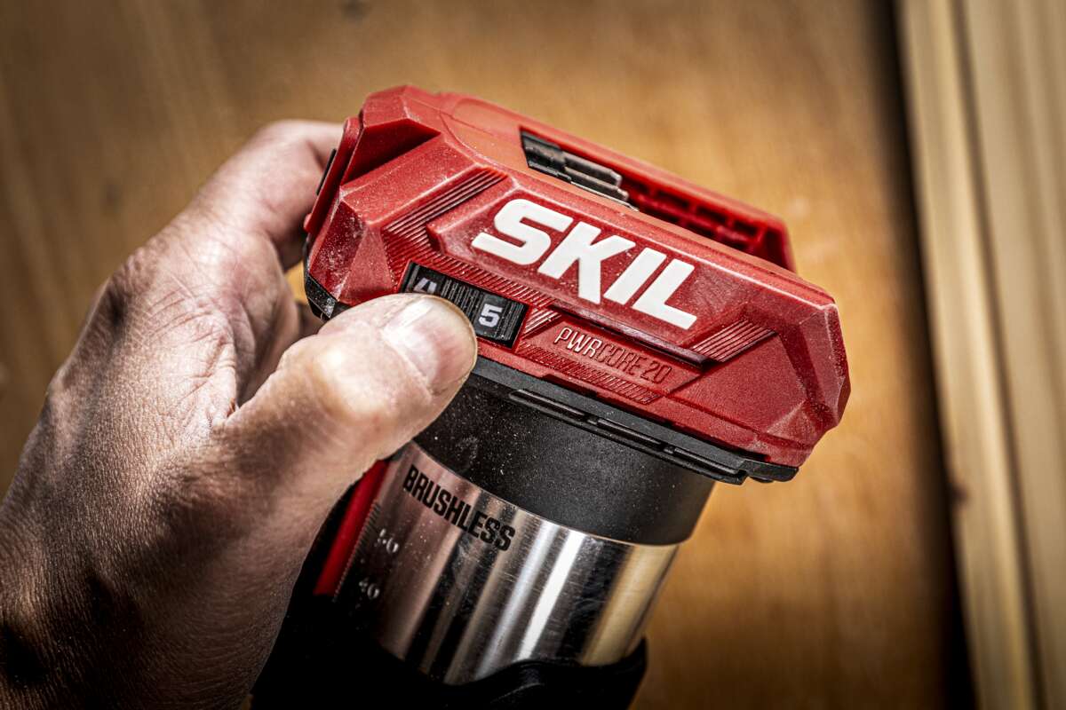 Skil 3170CA kantfreser u/batteri