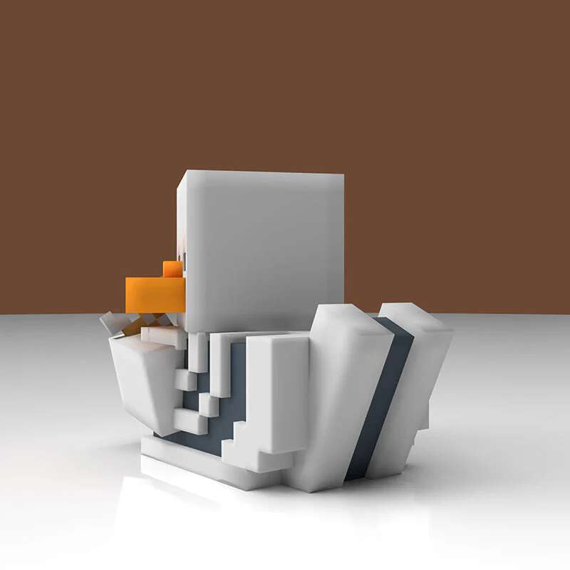 numskull® Minecraft: Skeleton TUBBZ™ (First Edition) samlefigur