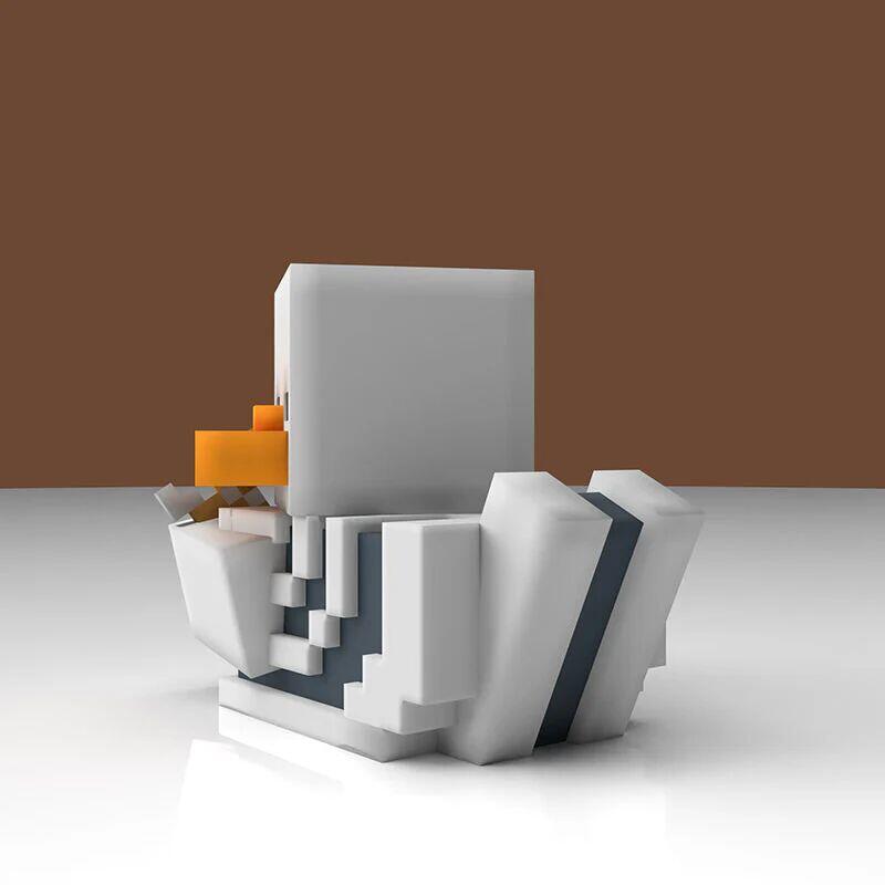 numskull® Minecraft: Skeleton TUBBZ™ (First Edition) samlefigur