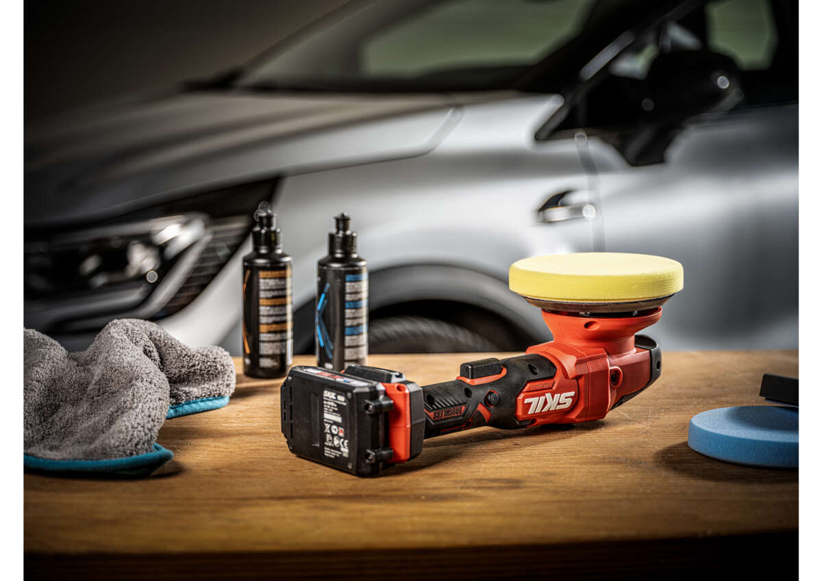 Skil 3790 CA dobbeltvirkende polermaskin u/batteri