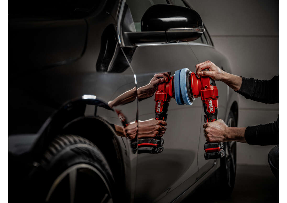 Skil 3790 CA dobbeltvirkende polermaskin u/batteri