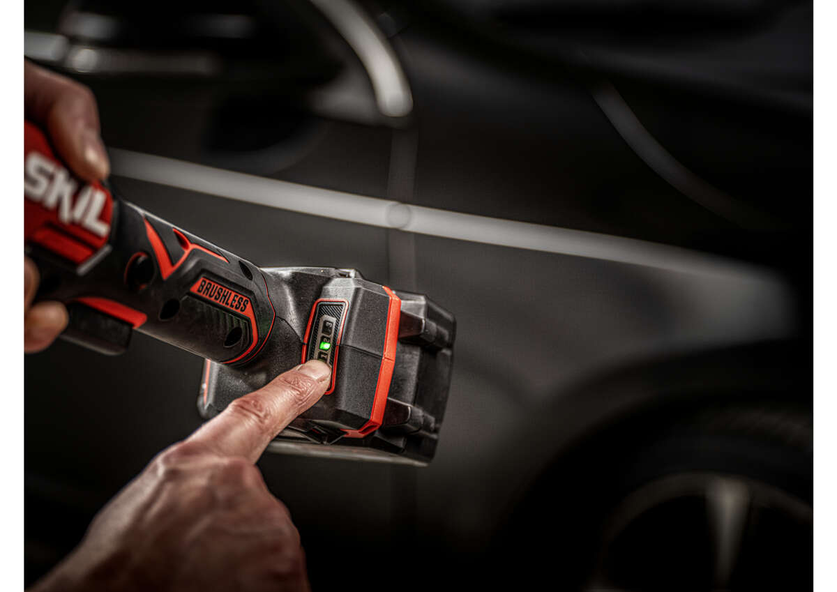 Skil 3790 CA dobbeltvirkende polermaskin u/batteri