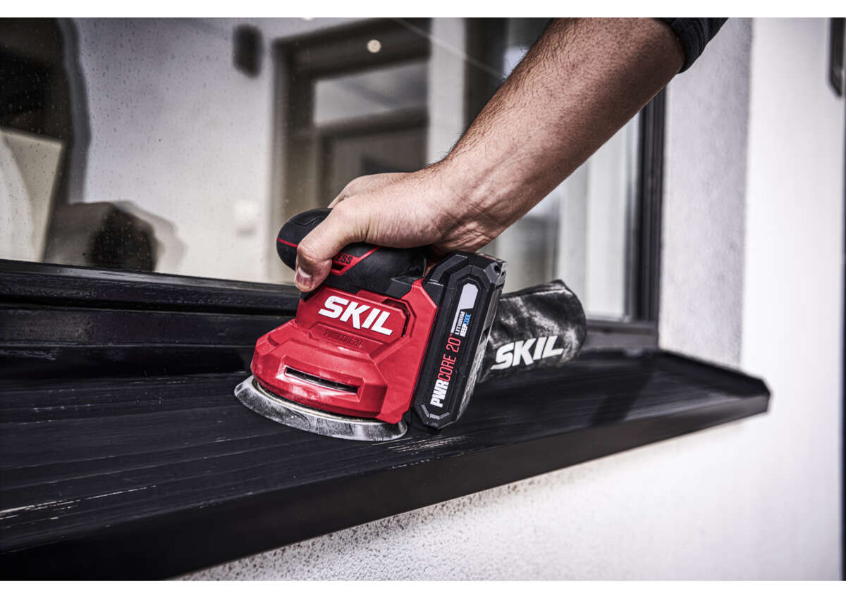 Skil 3746 CA eksentersliper u/batteri