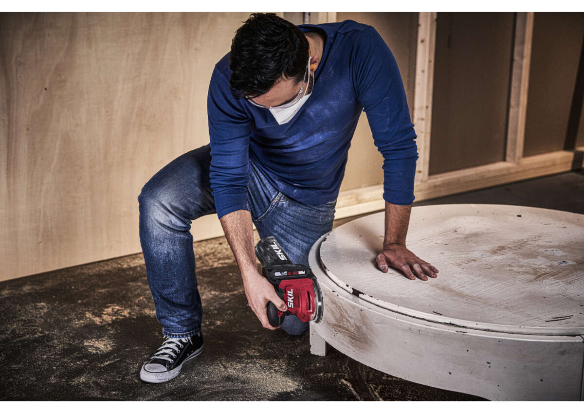 Skil 3746 CA eksentersliper u/batteri