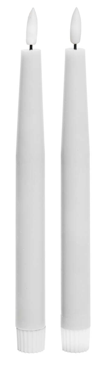 Kronelys smal topp 2pk
