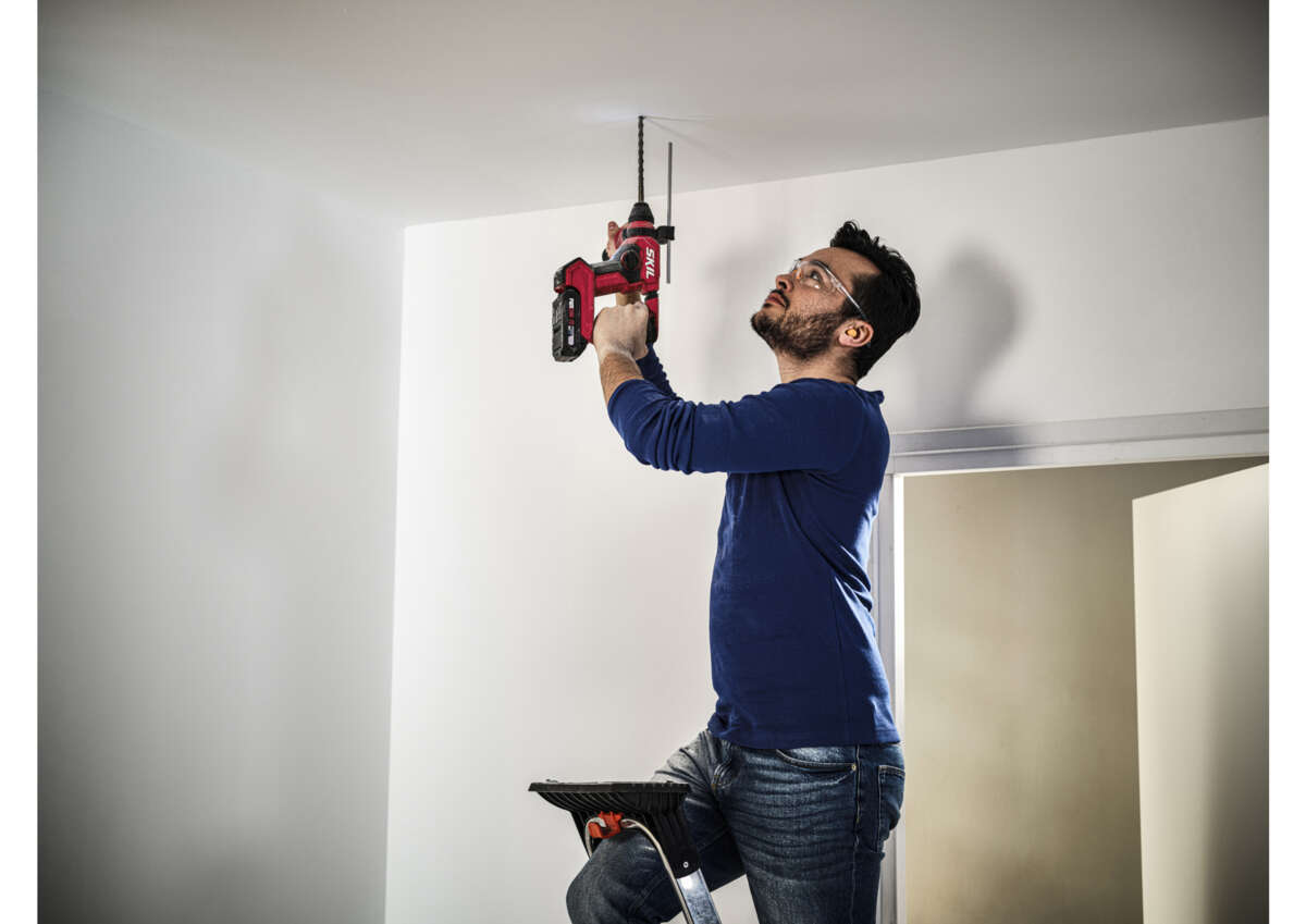 Skil 3821 CA rotasjonshammer u/batteri