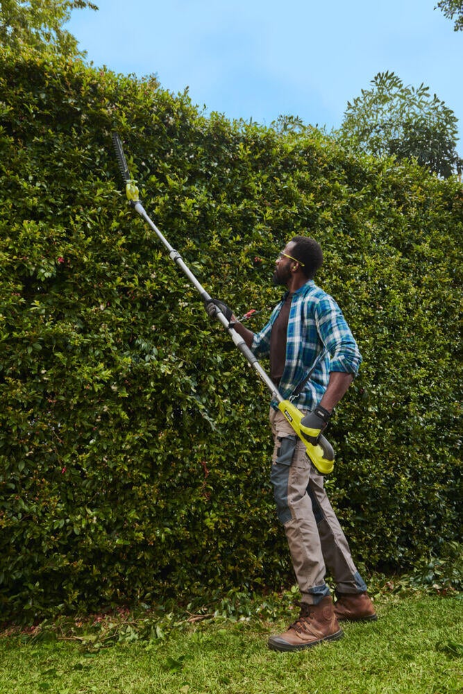 Ryobi ONE+ RY18PHT40A-0 teleskopisk hekksaks u/batteri