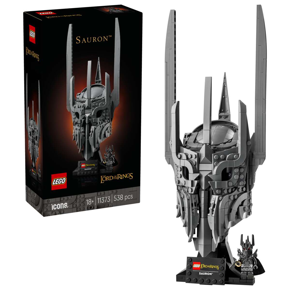 LEGO® Icons Ringenes herre – Saurons hjelm 11373