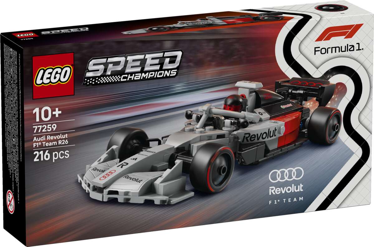 LEGO® Speed Champions Audi Revolut F1® Team R26 racerbil 77259