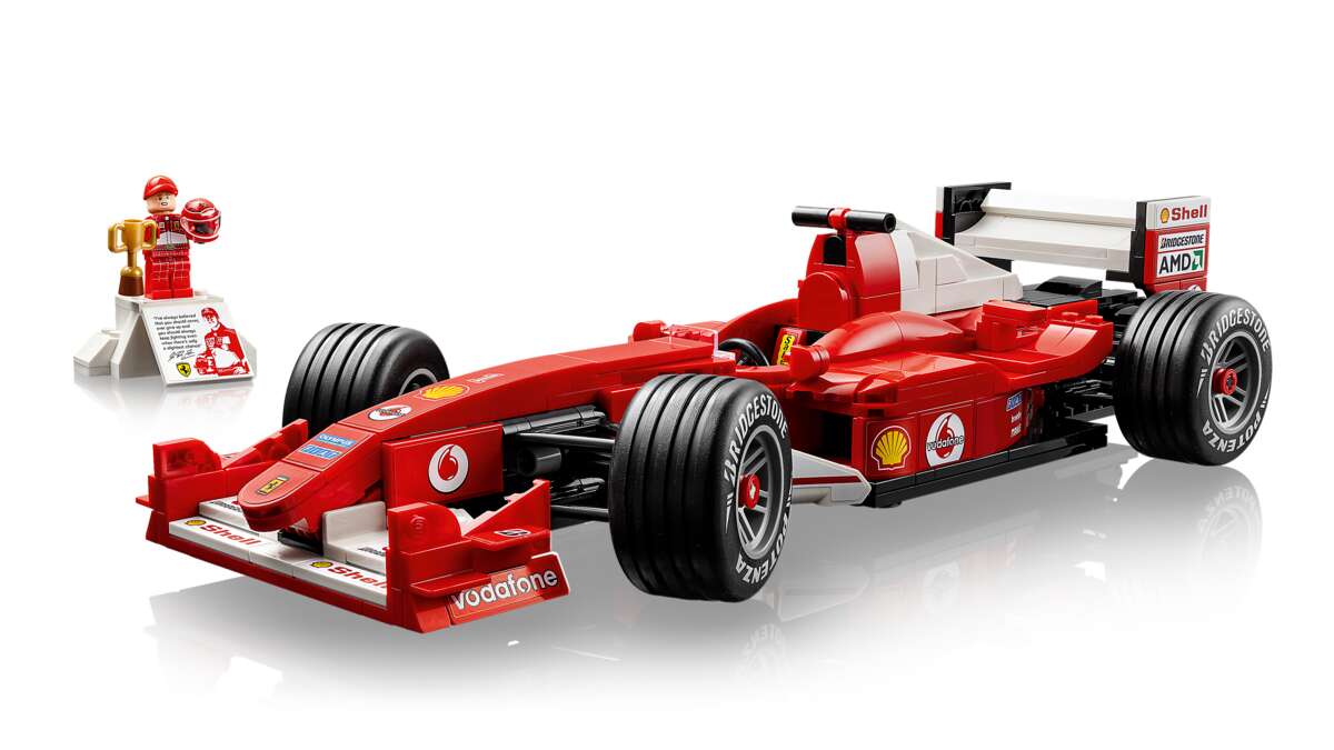 LEGO® Icons Ferrari F2004 og Michael Schumacher 11375