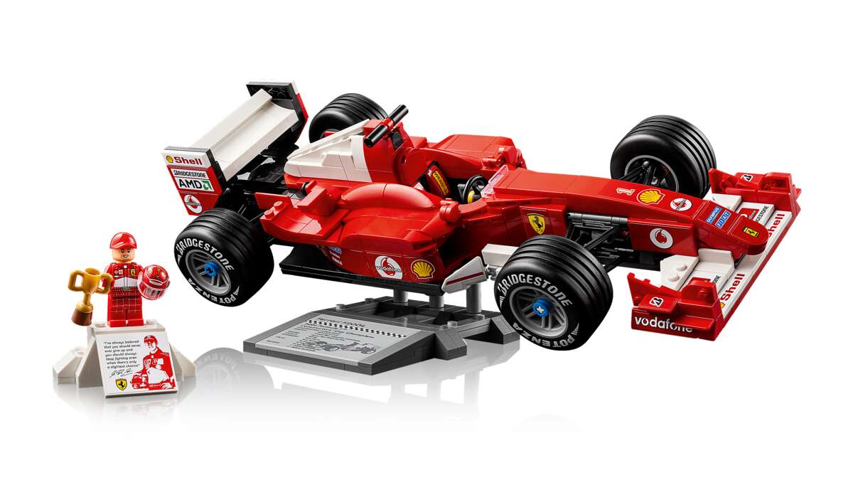 LEGO® Icons Ferrari F2004 og Michael Schumacher 11375