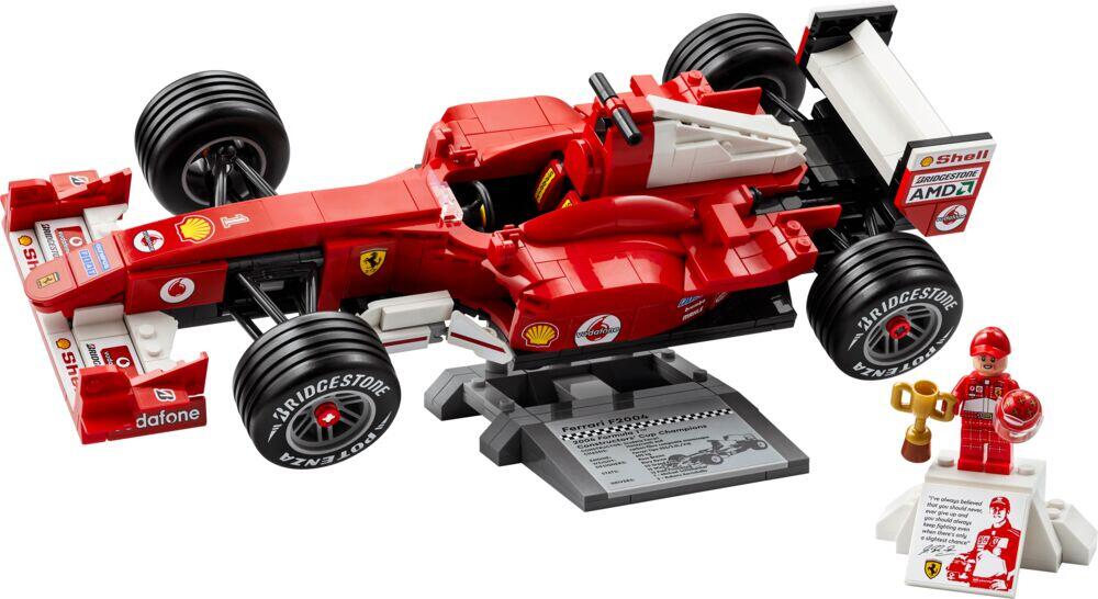 LEGO® Icons Ferrari F2004 og Michael Schumacher 11375