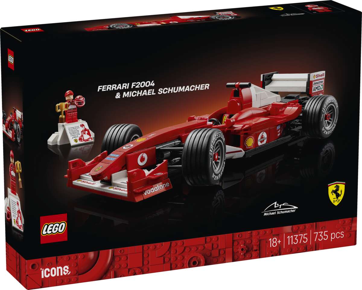LEGO® Icons Ferrari F2004 og Michael Schumacher 11375