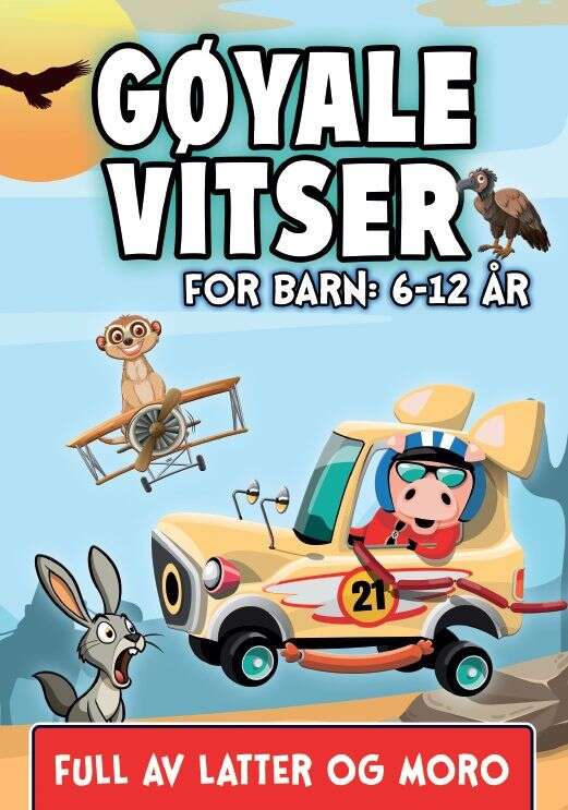 Gøyale vitser for barn: 6-12 år