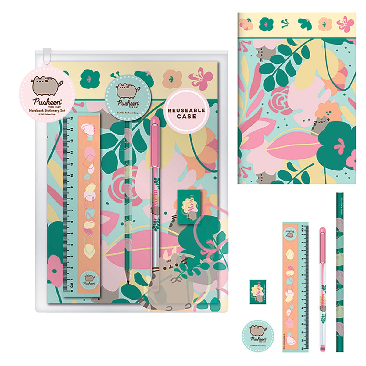 Pusheen® the Cat Botanical skrivesett