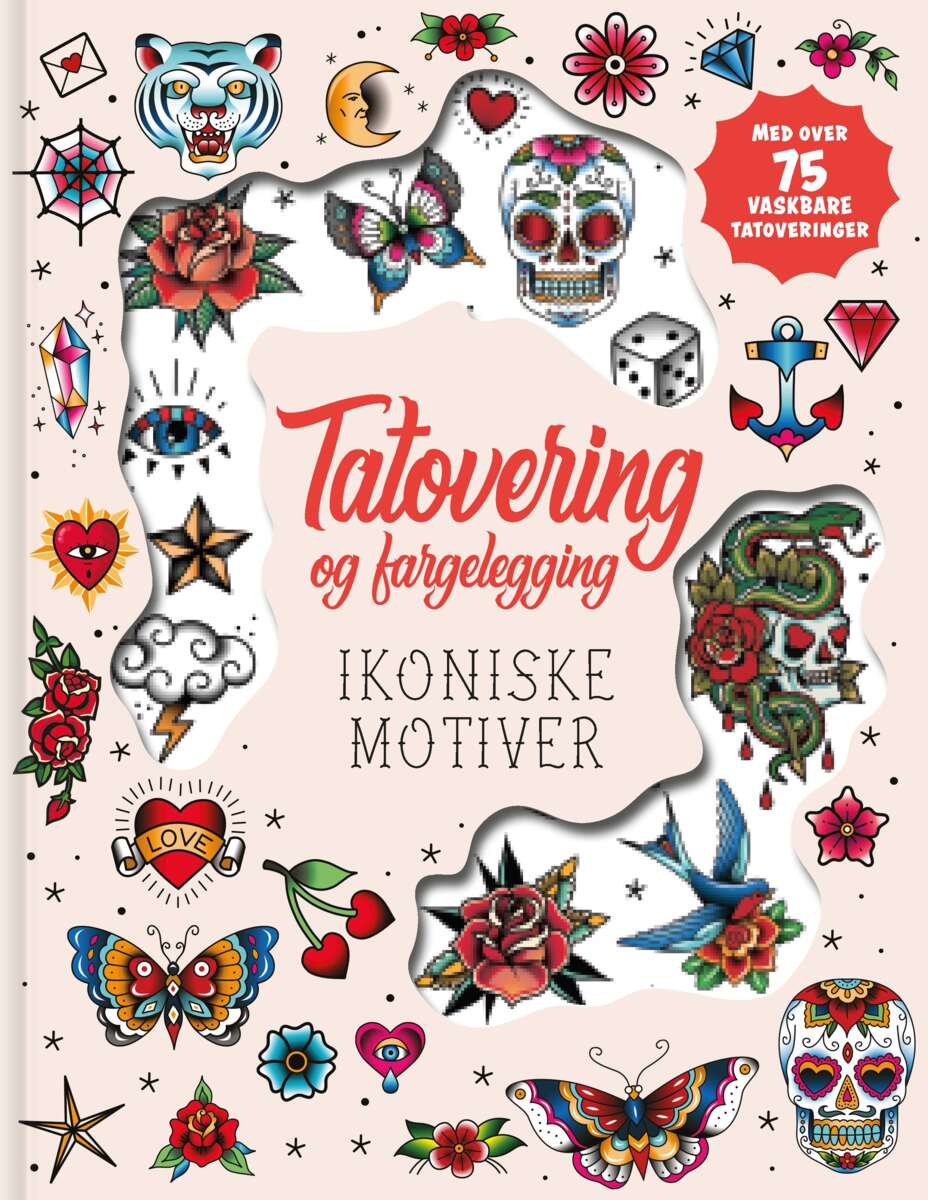Tatovering og fargelegging: Ikoniske motiver og vaskbare tatoveringer