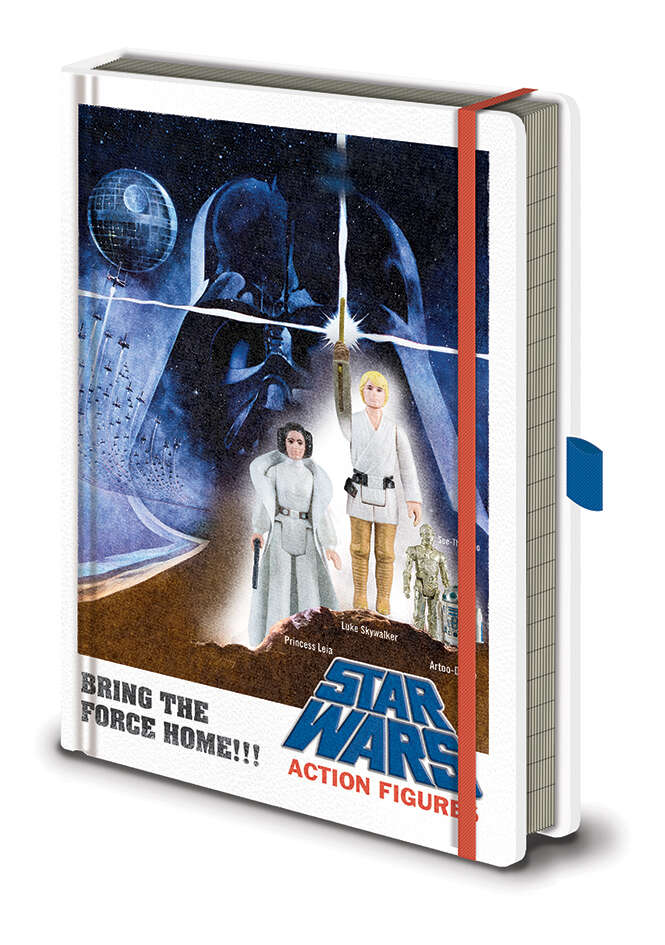 Star Wars: Action figures A5 notatbok