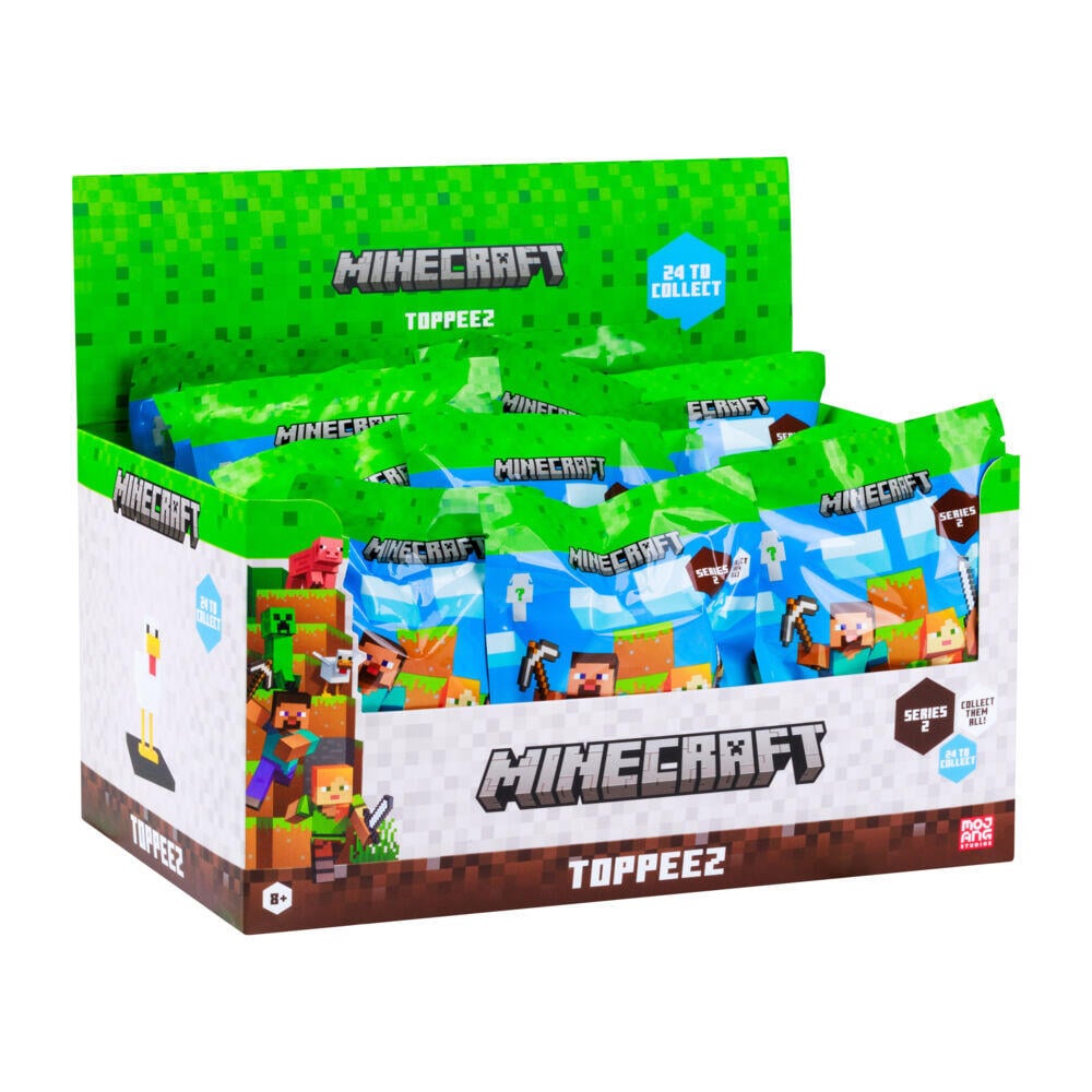 MINECRAFT 3D 6 CM FIGURE 1 PC FOILBAG S2 ASST CDU