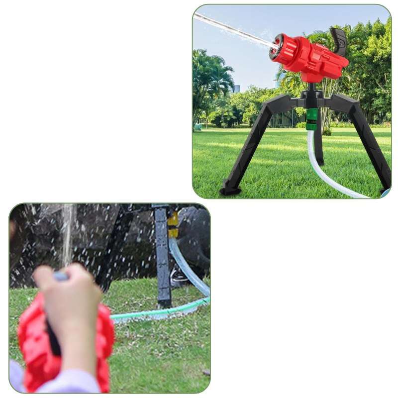 Vannpistol på stativ