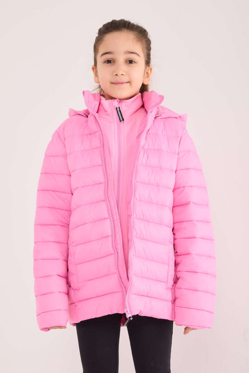 Okidoki Sol 2 vattert jakke barn