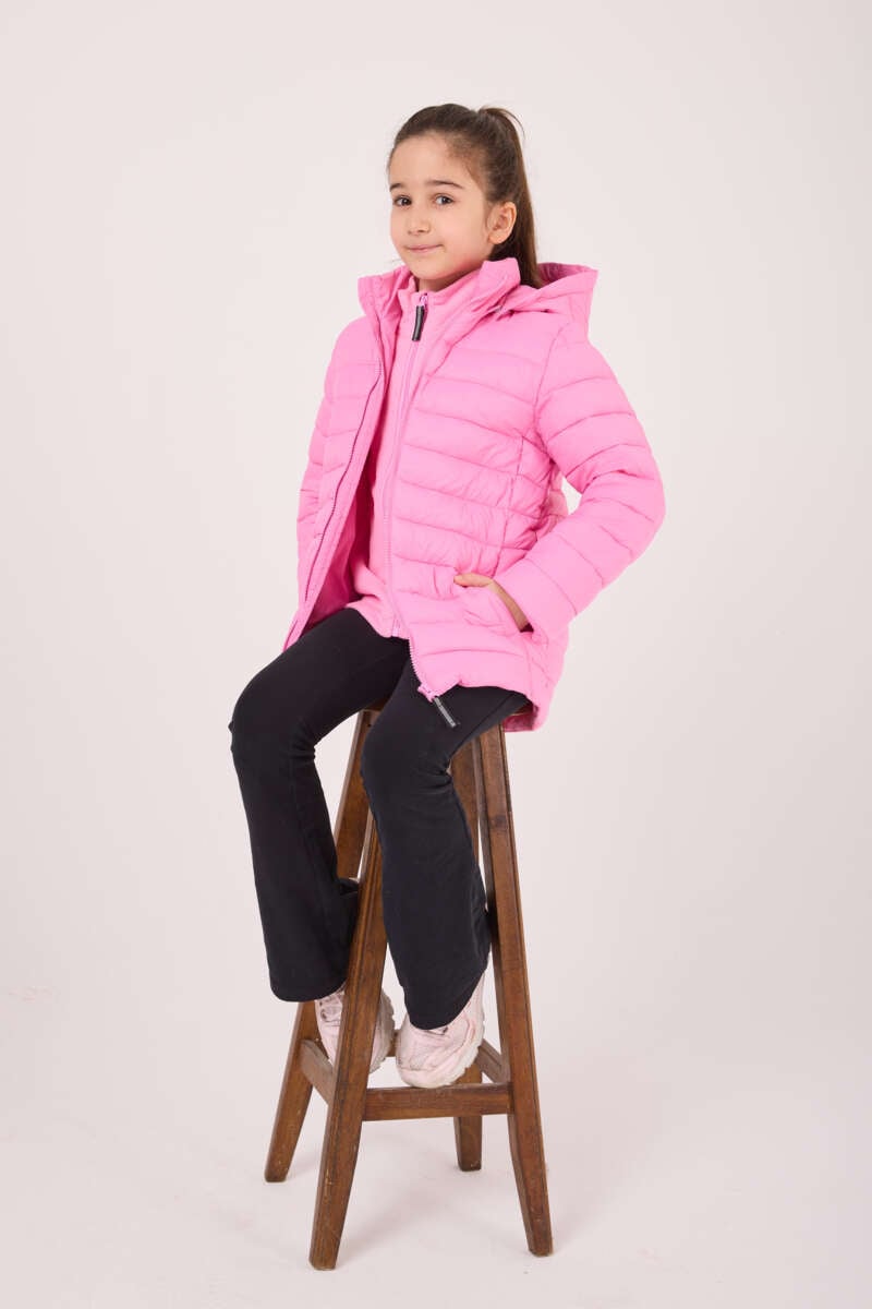 Okidoki Sol 2 vattert jakke barn