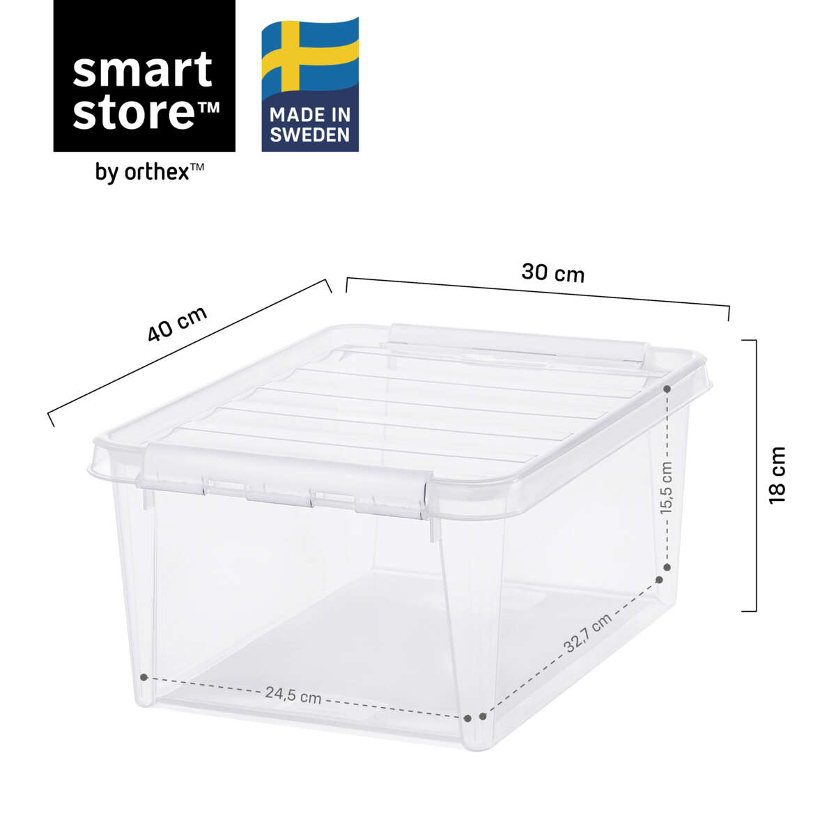 SmartStore™ Classic 14 l oppbevaringsboks med innsats