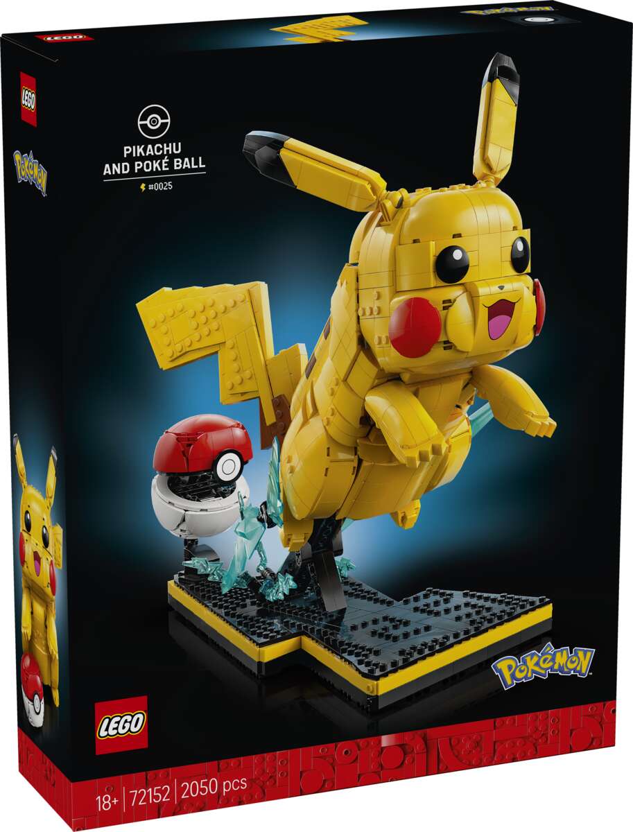LEGO® Pokémon™ Pikachu og pokéball 72152