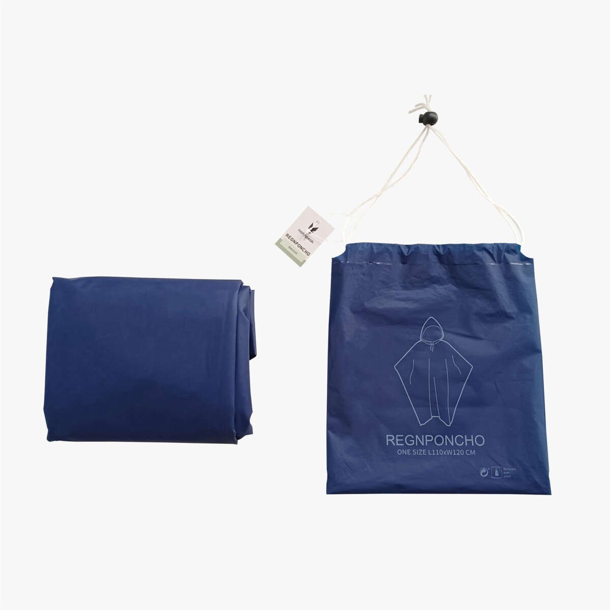 Nortpeak regnkappe unisex