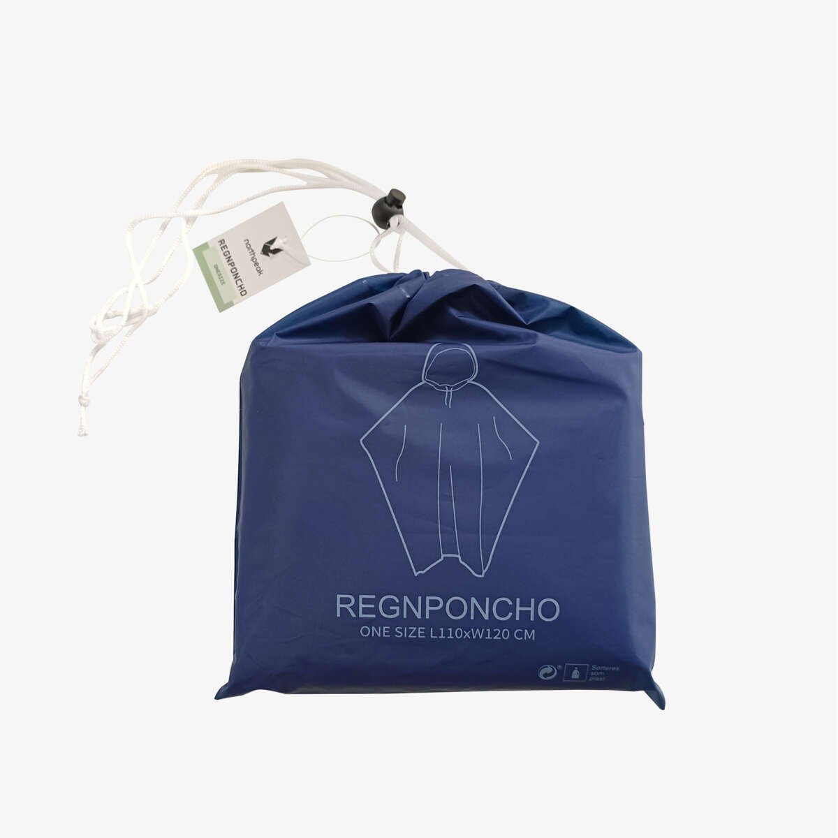 Nortpeak regnkappe unisex