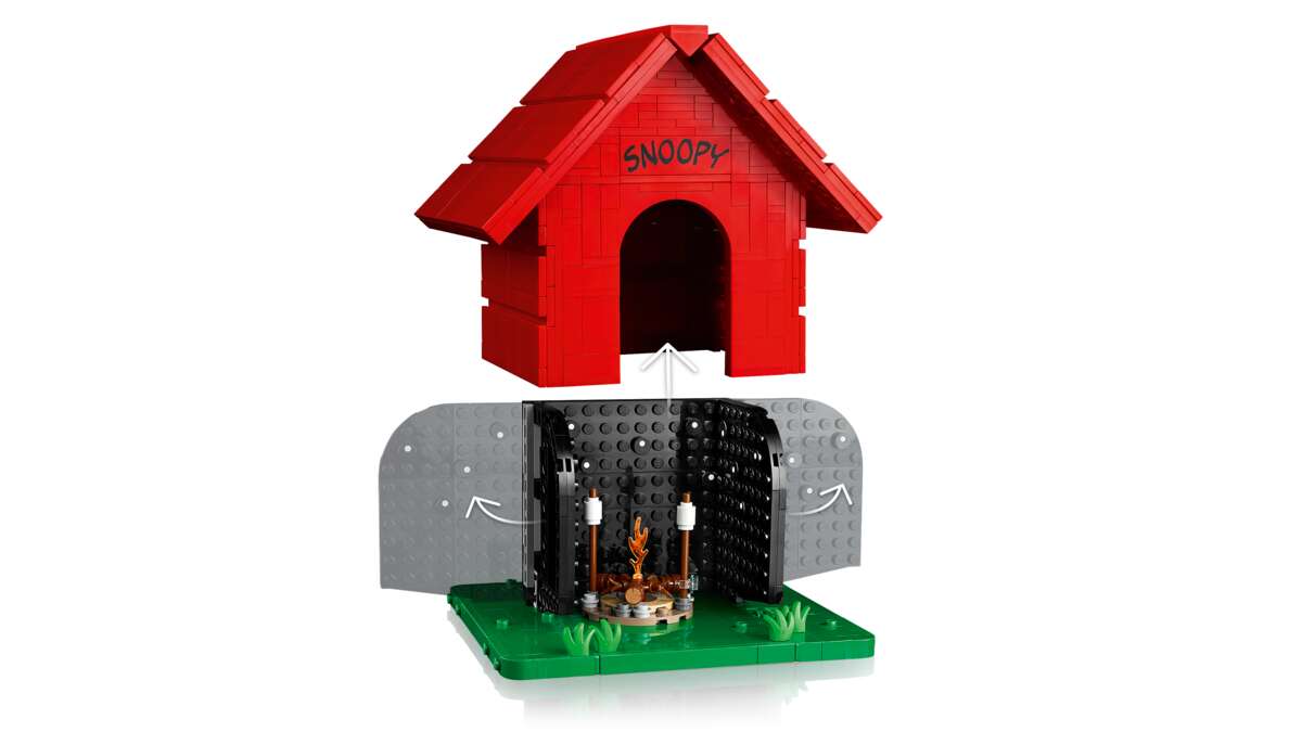 LEGO® Ideas Knøttene: Snoopys hundehus 21368