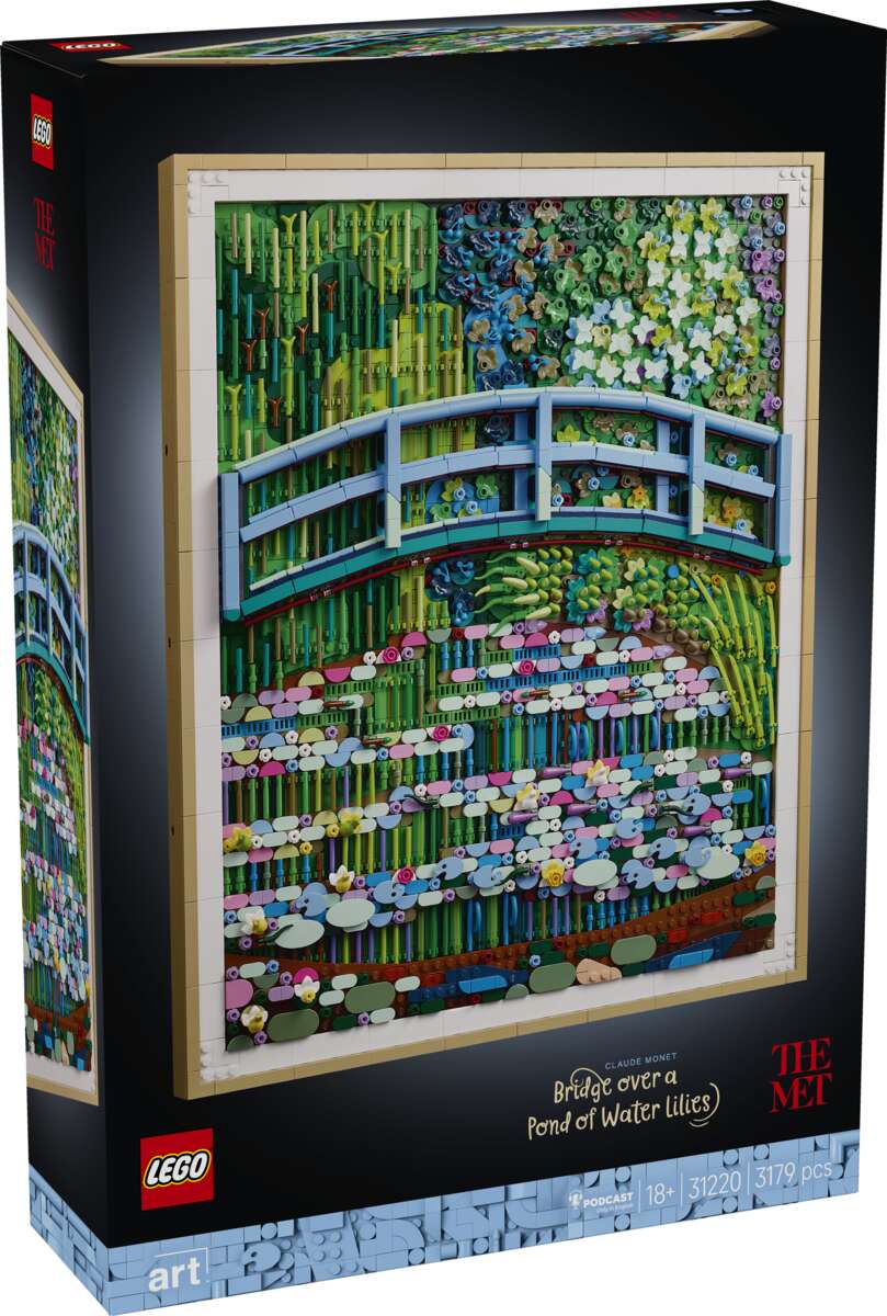 LEGO® Art Claude Monet – Den japanske broen over vannliljedammen 31220