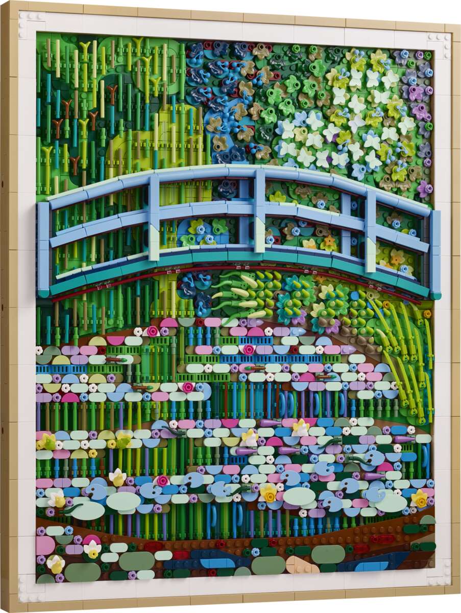 LEGO® Art Claude Monet – Den japanske broen over vannliljedammen 31220