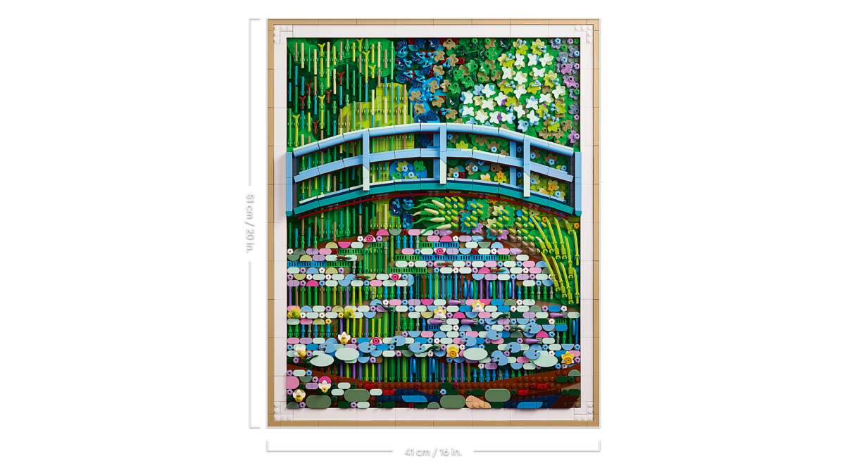 LEGO® Art Claude Monet – Den japanske broen over vannliljedammen 31220
