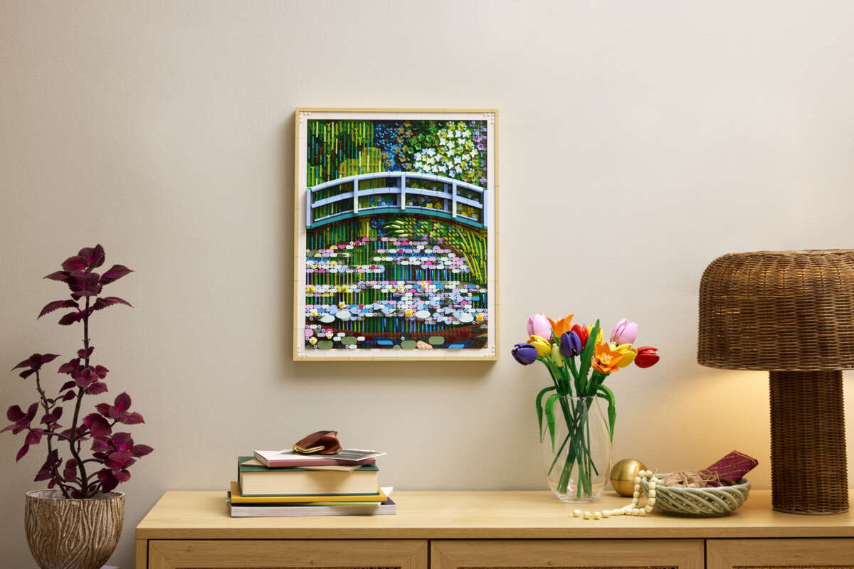 LEGO® Art Claude Monet – Den japanske broen over vannliljedammen 31220