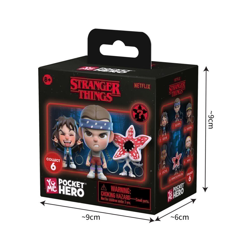 YuMe Stranger Things Pocket Hero Blind Box samlefigurer