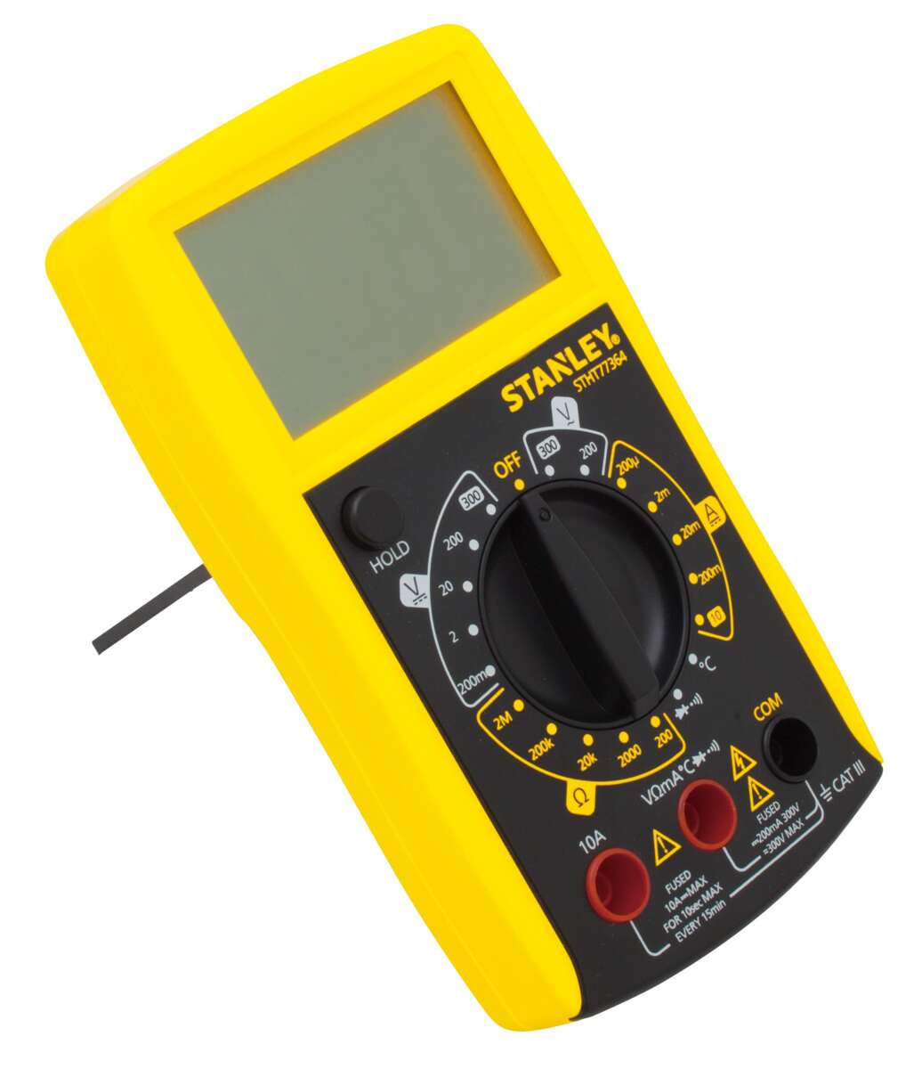 Stanley Multimeter stht0-77364 med stor LCD skjerm